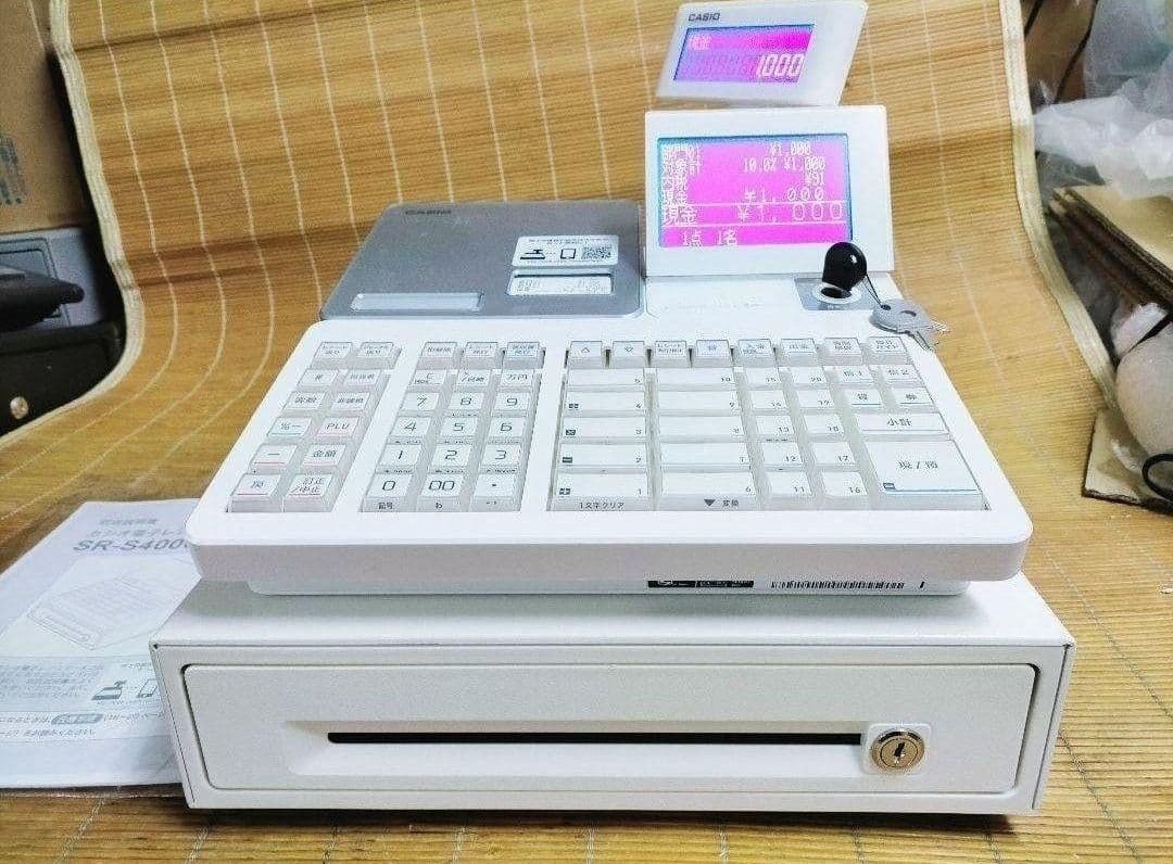 カシオレジスター　SR-S4000　スマホ連携Bluetooth　715066