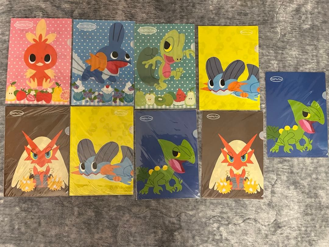 【52枚セット】ポケモン　A4クリアファイル（Pokémon time）