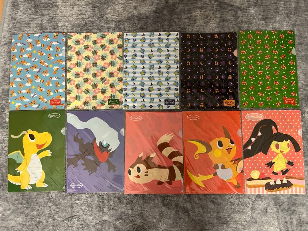 【52枚セット】ポケモン　A4クリアファイル（Pokémon time）