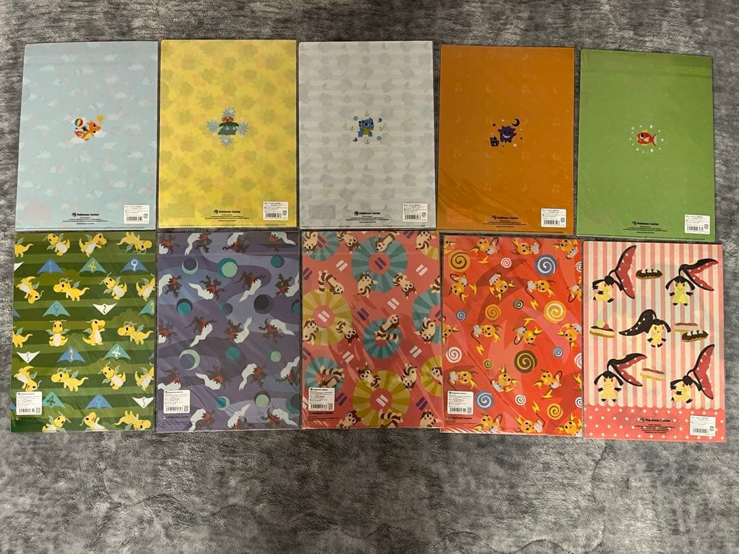 【52枚セット】ポケモン　A4クリアファイル（Pokémon time）