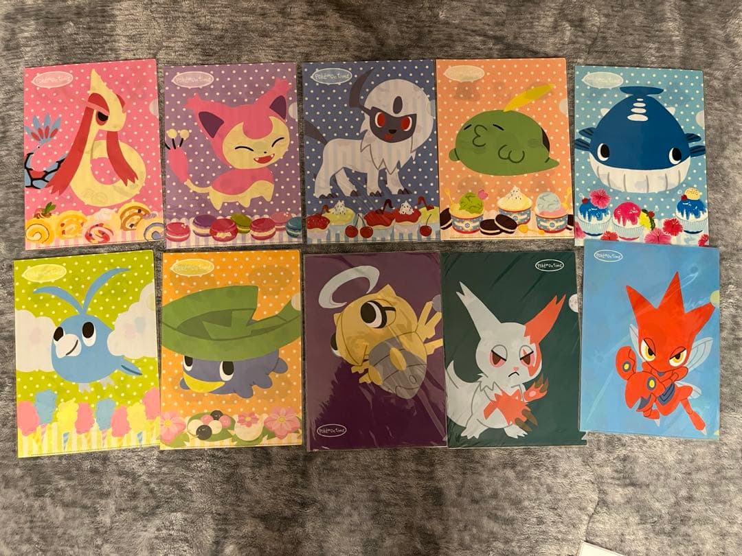 【52枚セット】ポケモン　A4クリアファイル（Pokémon time）