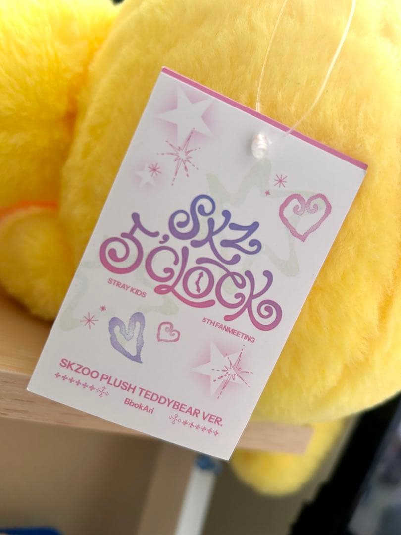Stray kids テディベア ポガリ Bbokari 5clock