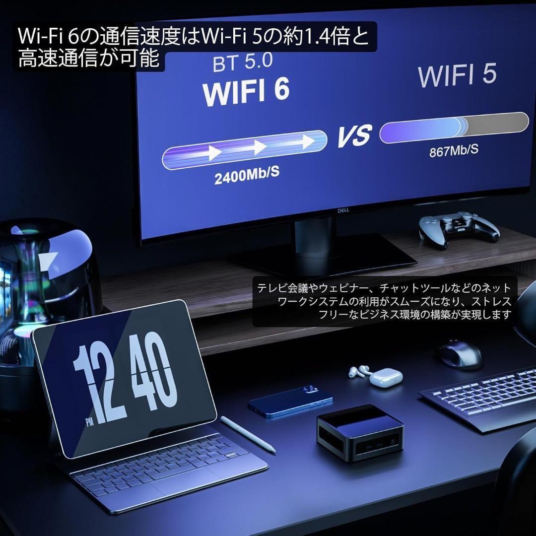 新品❤️ ミニPC AMD Ryzen5 5625U 6コア12スレッド 高性能