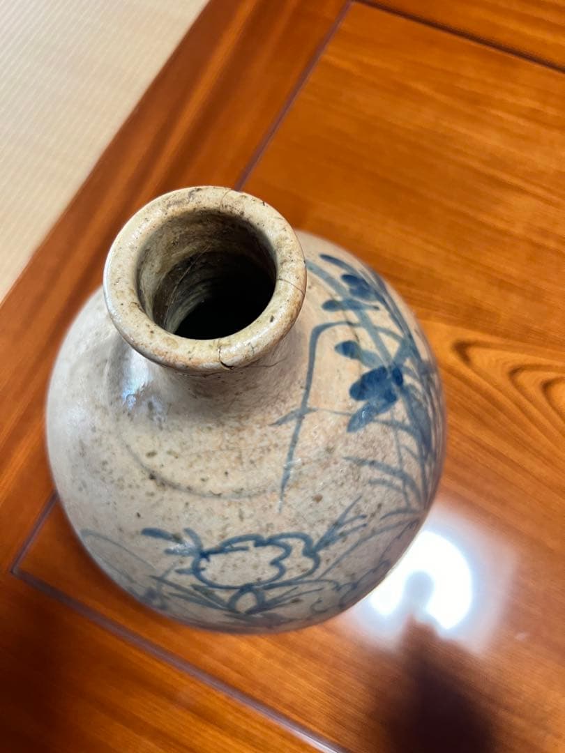 出雲楽山焼 骨董品 瓶 壺 アンティーク