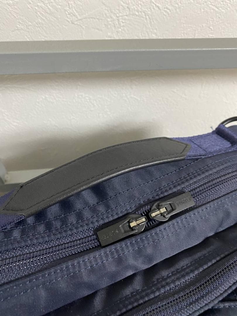 新品同様 PORTER TIME タイム 3WAY ブリーフケース 2層式