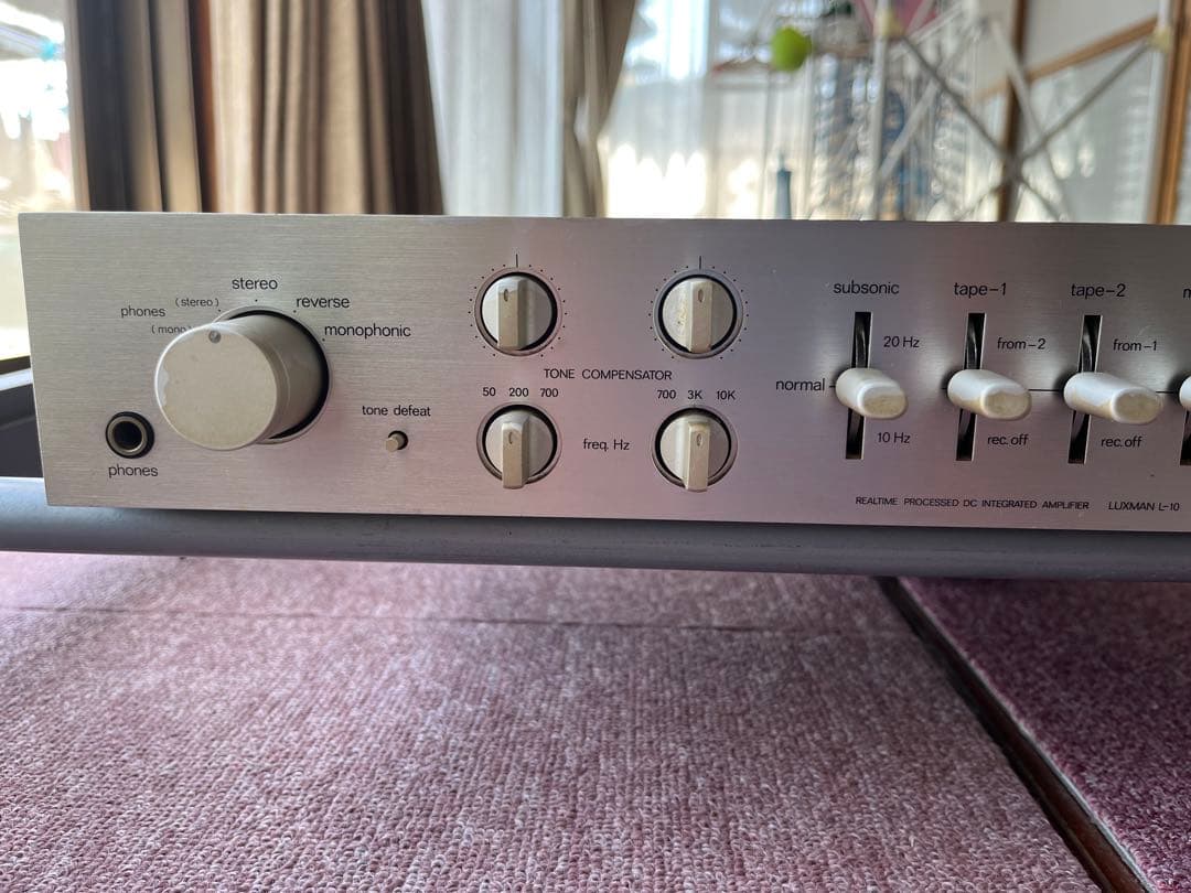 LUXMAN L-10 アンプ