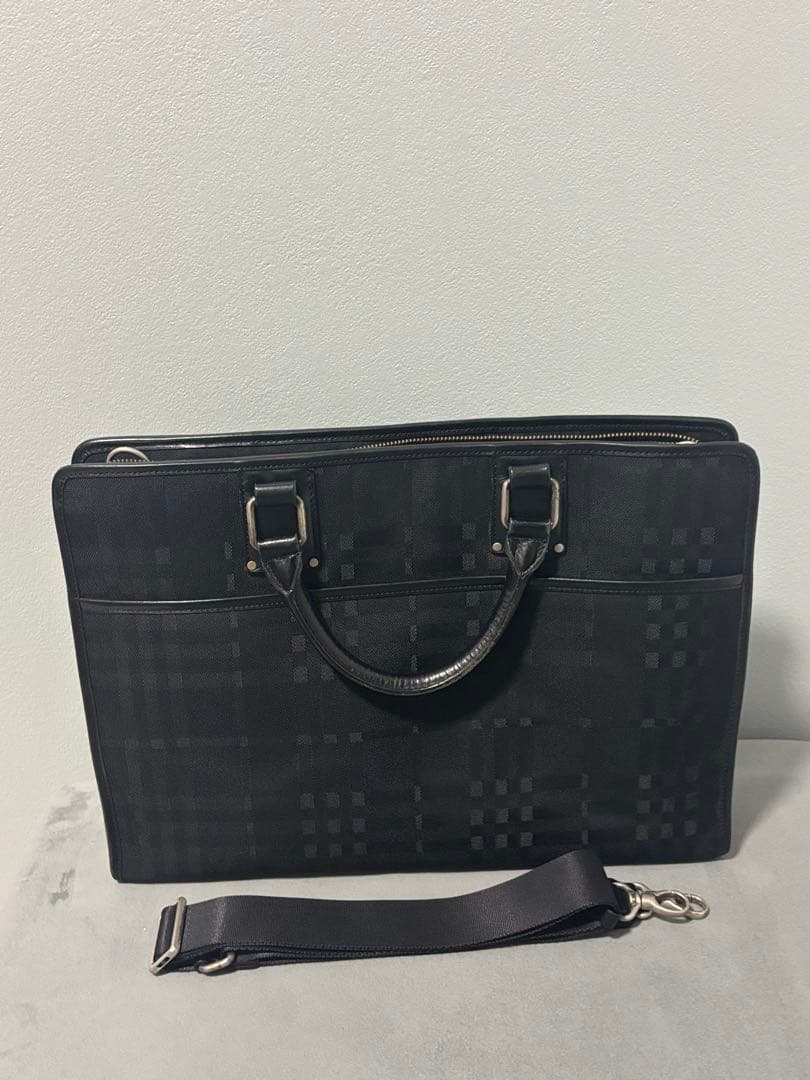 バーバリー　ブリーフケース　ビジネスバッグ　2way ショルダーバッグ メンズ