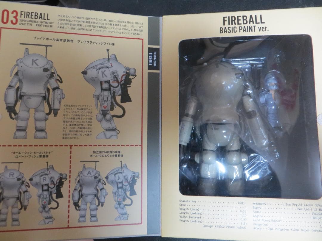 Ma.k.ファイアボール アクションモデル BASIC PAINT 　千値練