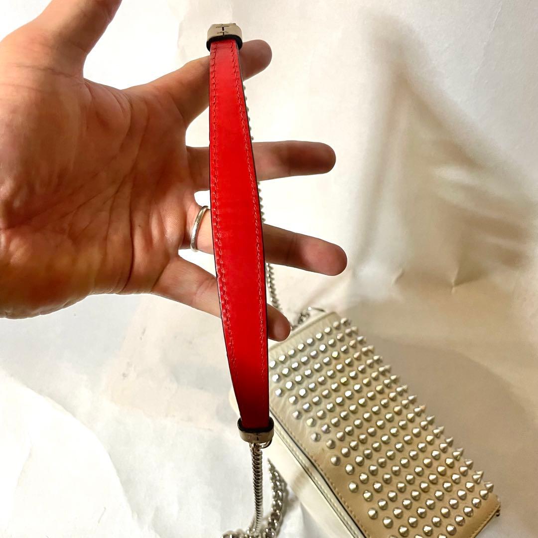 クリスチャン ルブタン 2way ショルダーバッグ スマホポーチレディースメンズ