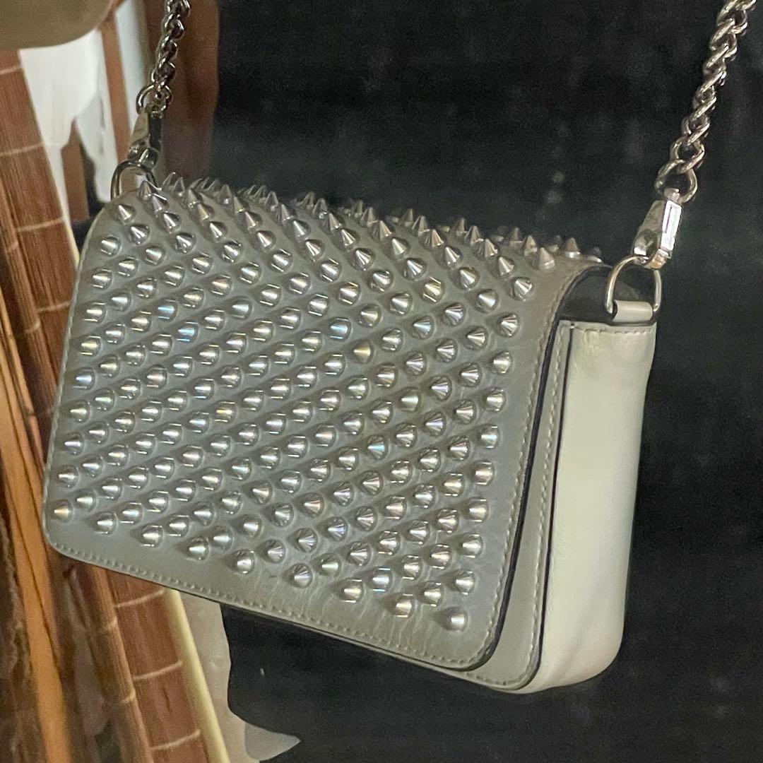 クリスチャン ルブタン 2way ショルダーバッグ スマホポーチレディースメンズ