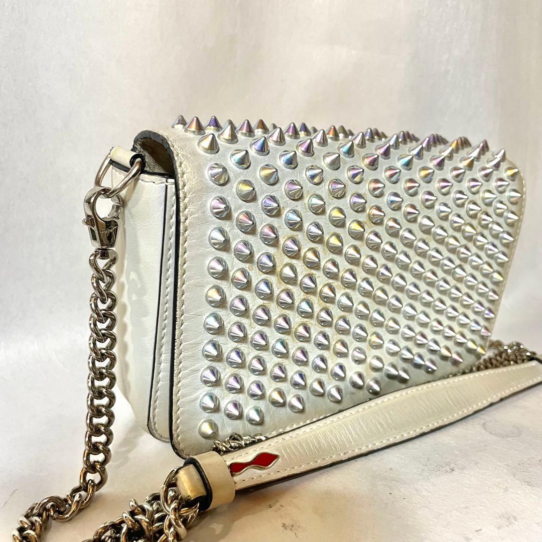 クリスチャン ルブタン 2way ショルダーバッグ スマホポーチレディースメンズ