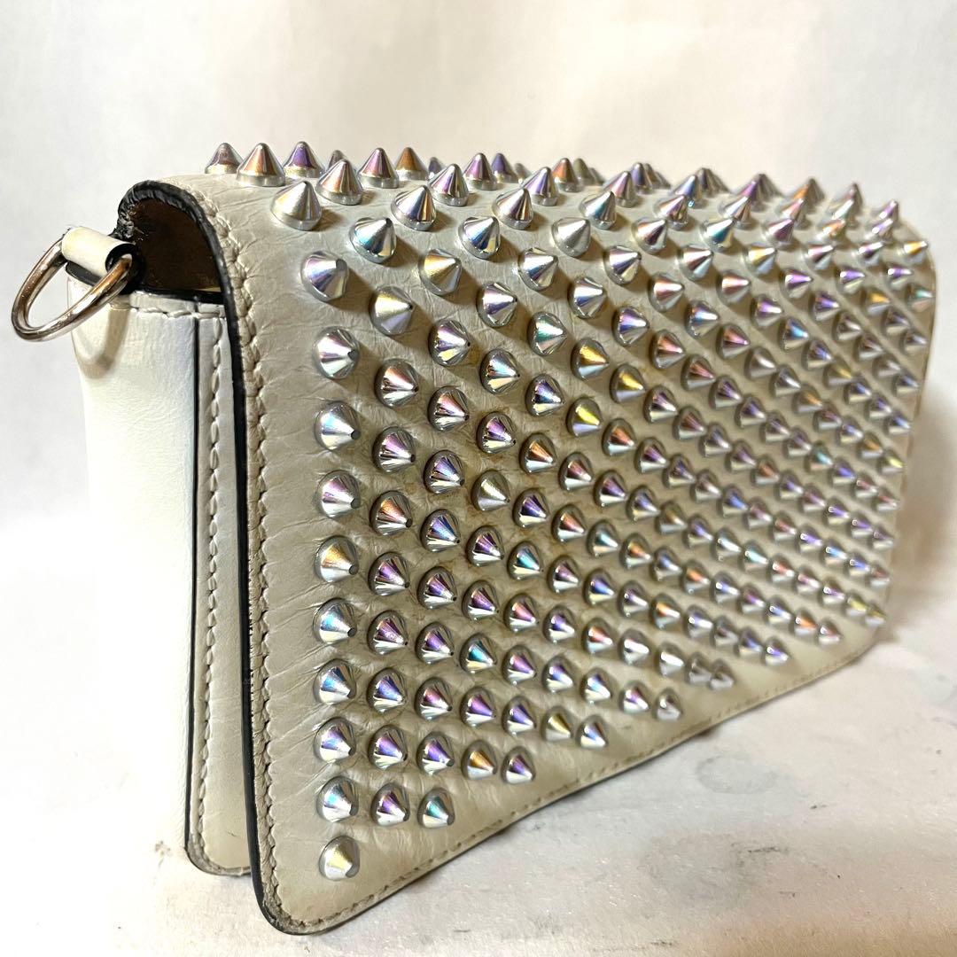 クリスチャン ルブタン 2way ショルダーバッグ スマホポーチレディースメンズ