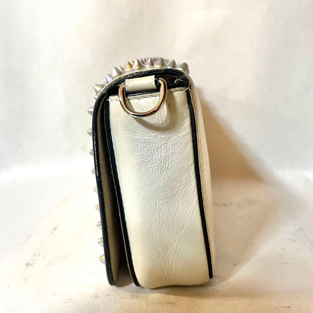 クリスチャン ルブタン 2way ショルダーバッグ スマホポーチレディースメンズ