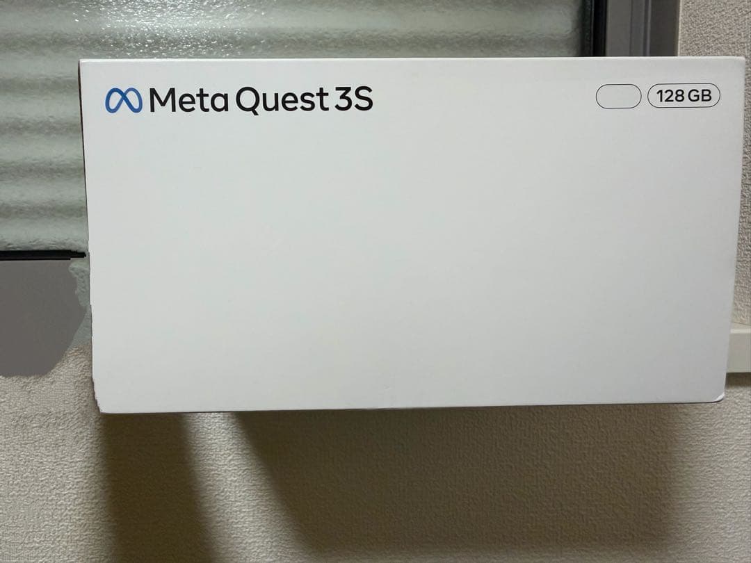 【新品未使用】Quest 3S 128GB VRヘッドセット（ホワイト）