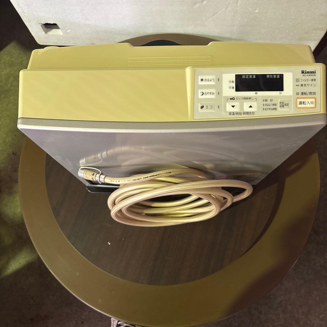 Rinnai ガスファンヒーター デジタル表示