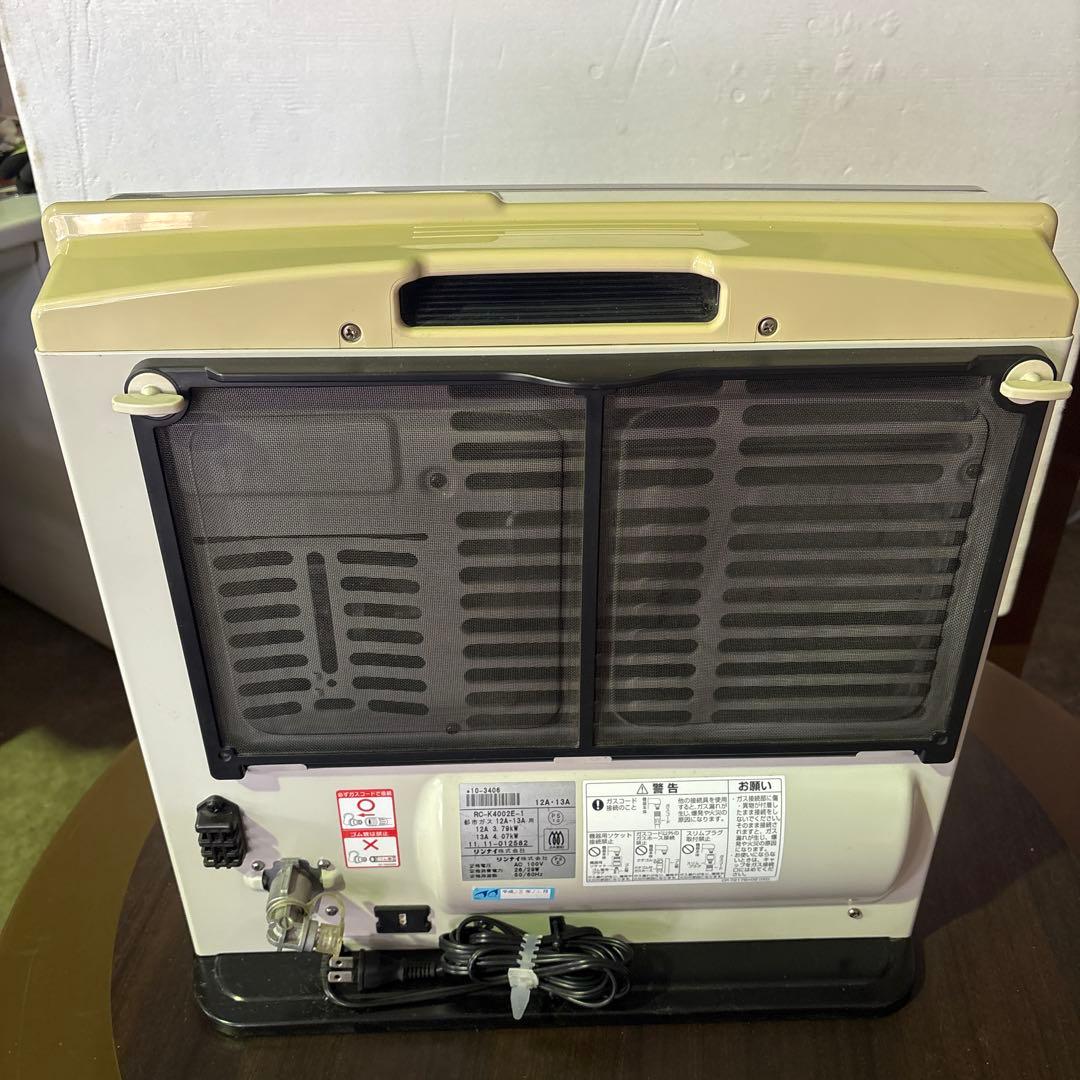 Rinnai ガスファンヒーター デジタル表示