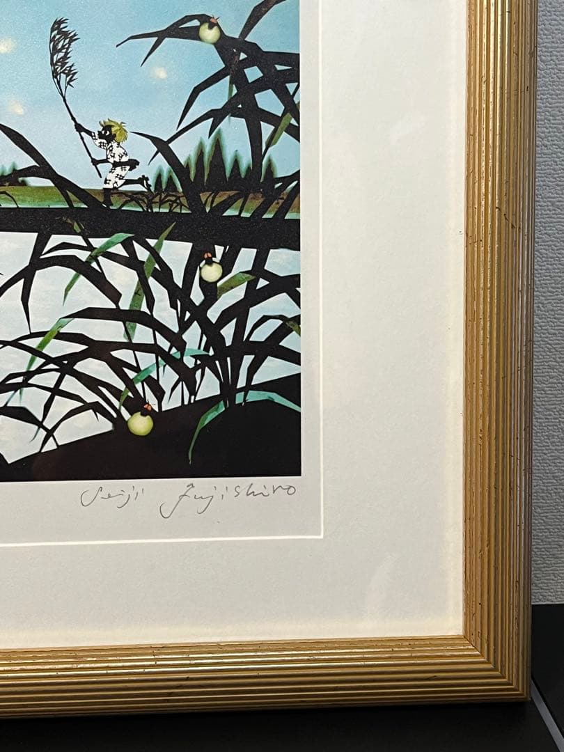 【sumi】藤城清治！ほたるこい！6月！レフグラフ！世界限定品！