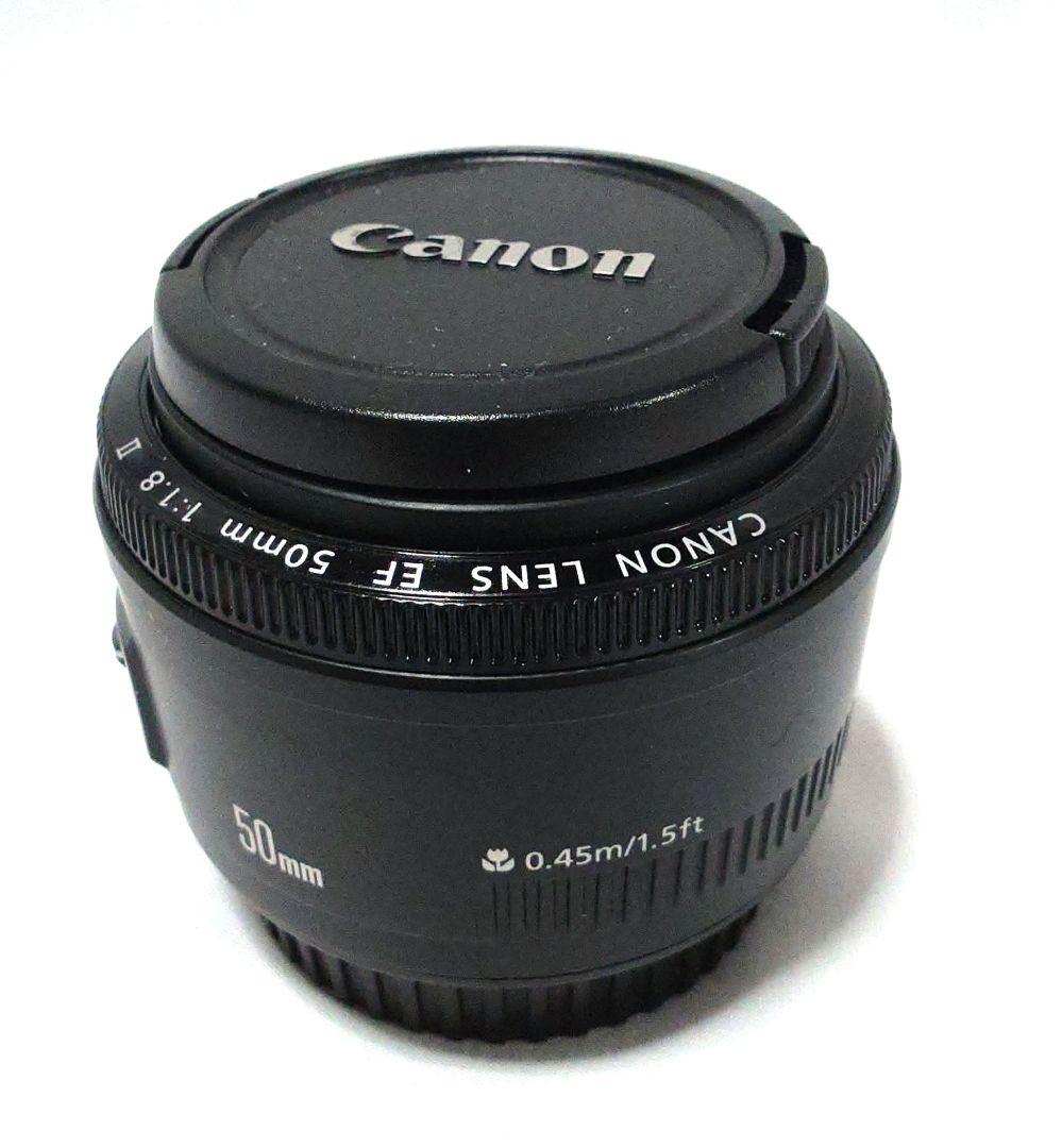 Canon LENS EF 50mm f1.8 II 単焦点 カメラレンズ