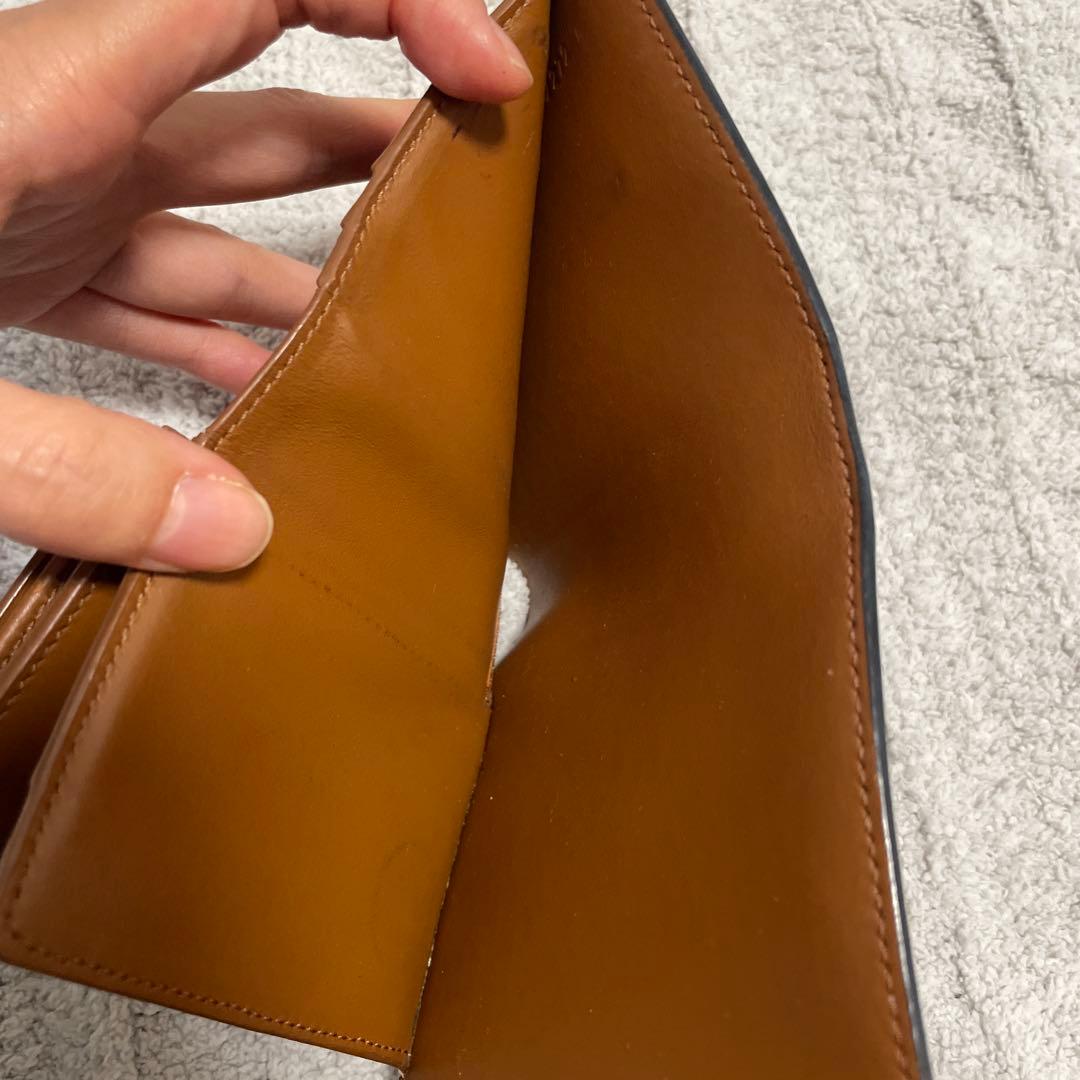 CELINE 三つ折り財布 ブラック ブラウン