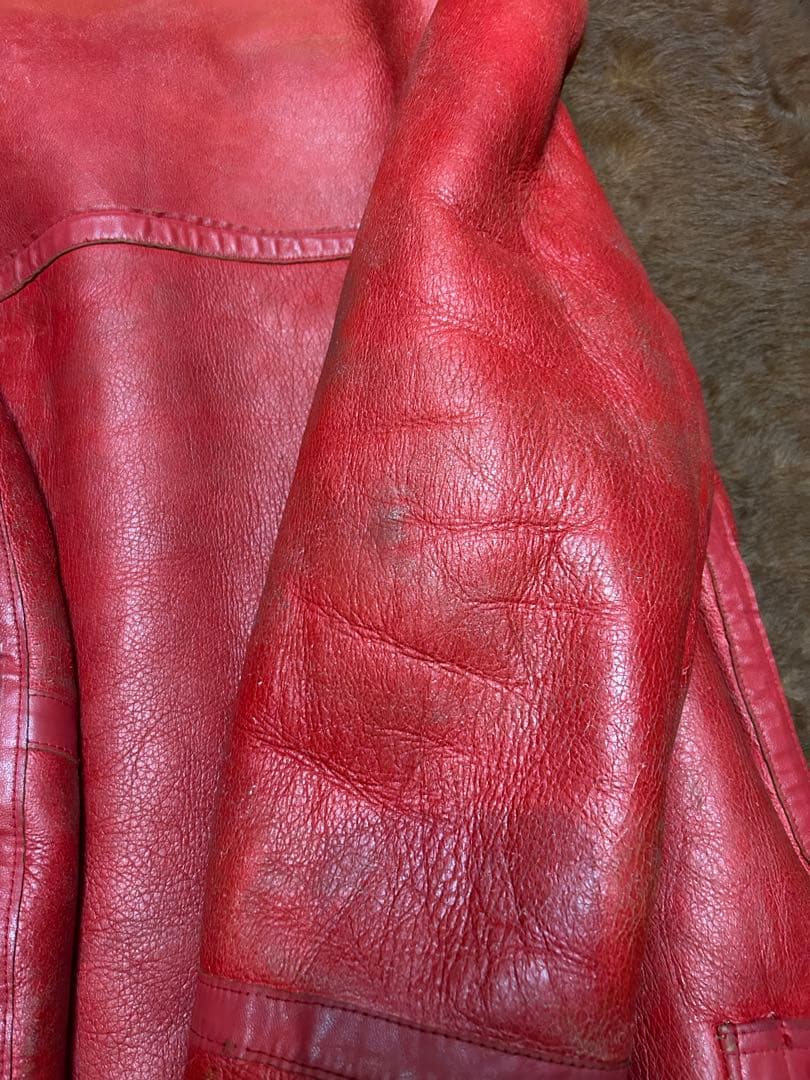 B-6 レザージャケット　フライトジャケット