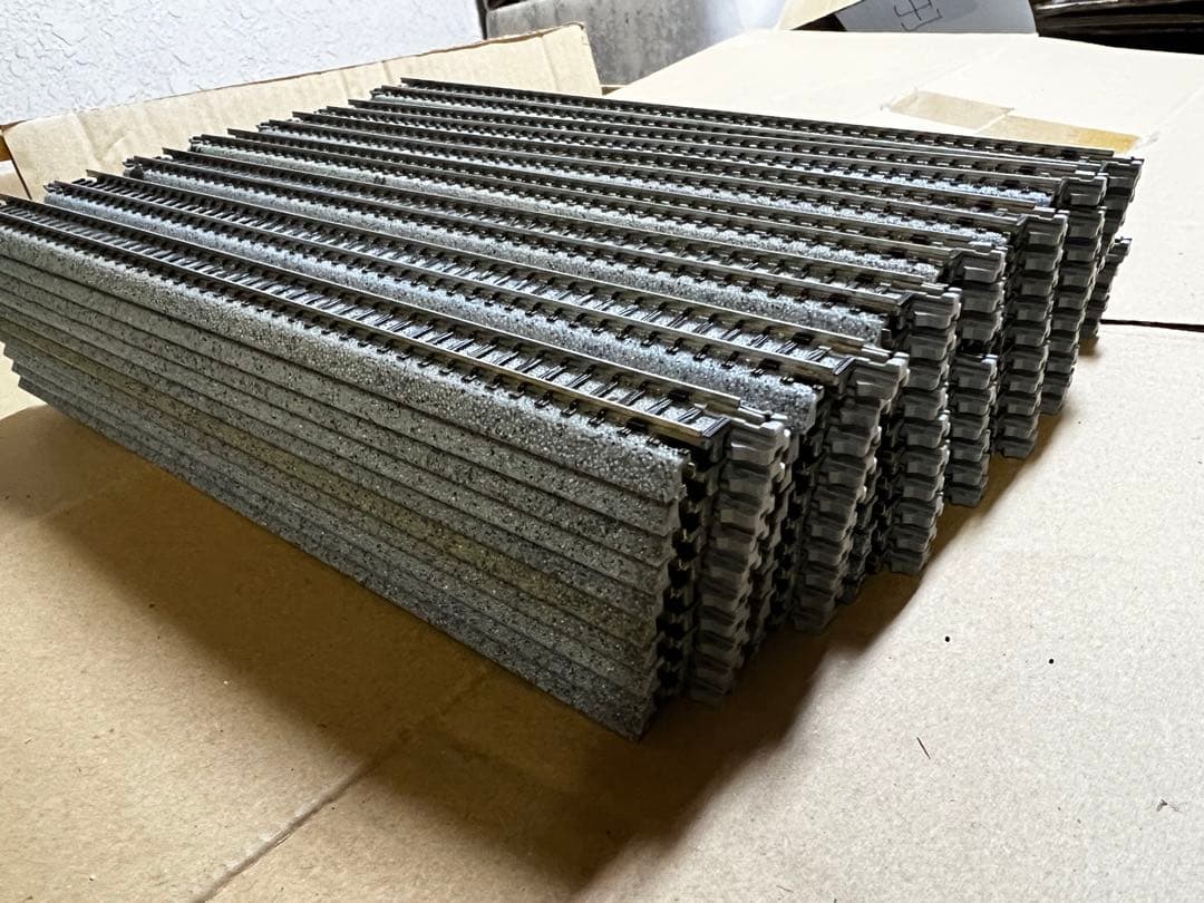 KATO 単線直線線路248mm 130本