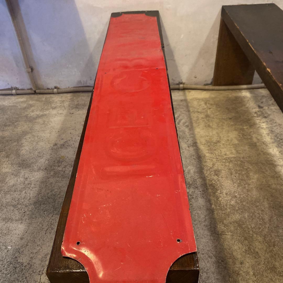 ICE CREAM 看板 アメリカ ヴィンテージ スチール foremost