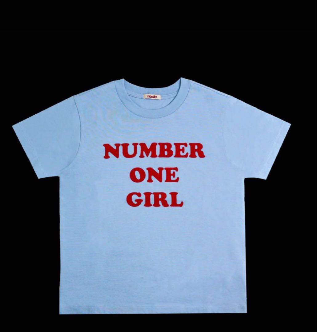 BLACKPINK Rose Tシャツ 水色 rosie