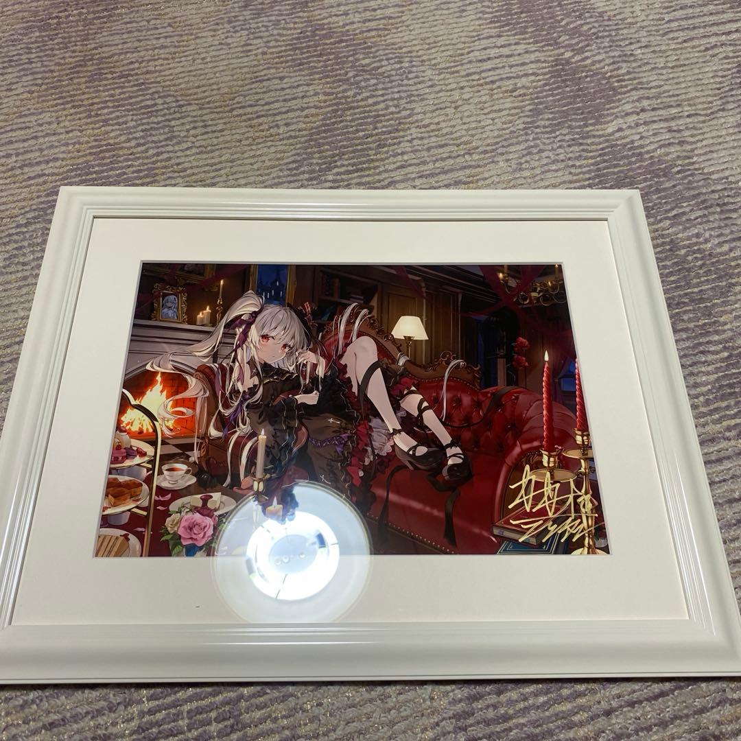 カカオ・ランタン 先生 直筆サイン入り 複製原画 軸中心派 A3サイズ