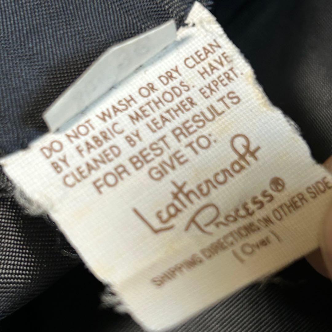 Schott ショットレザージャケット ライナー付き　シングルライダース　36㌅