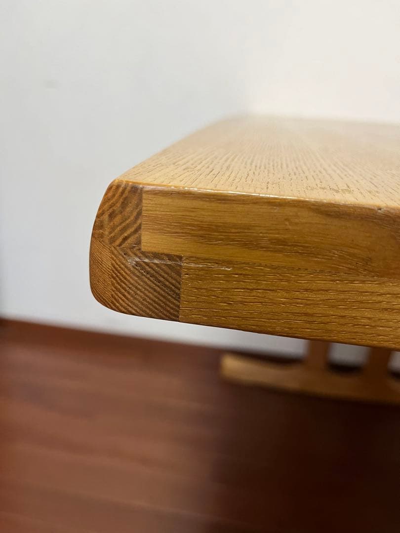 【手渡し愛知県、岐阜県歓迎】貞苅椅子製作所ダイニングテーブル　nagare