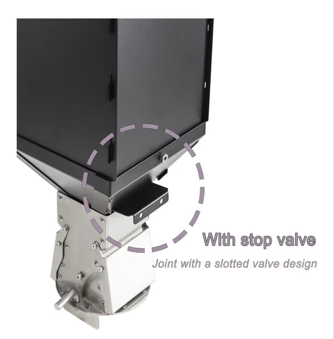 SENQI ペレット薪ストーブ　二回使用　ブラック