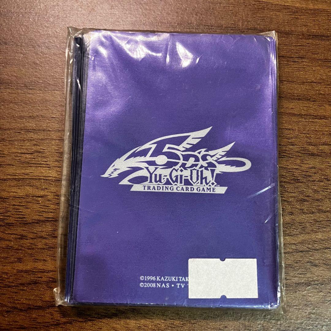 遊戯王 5D's ロゴ スリーブ 青 紺 英語 海外版 Tin 遊星 新品未開封