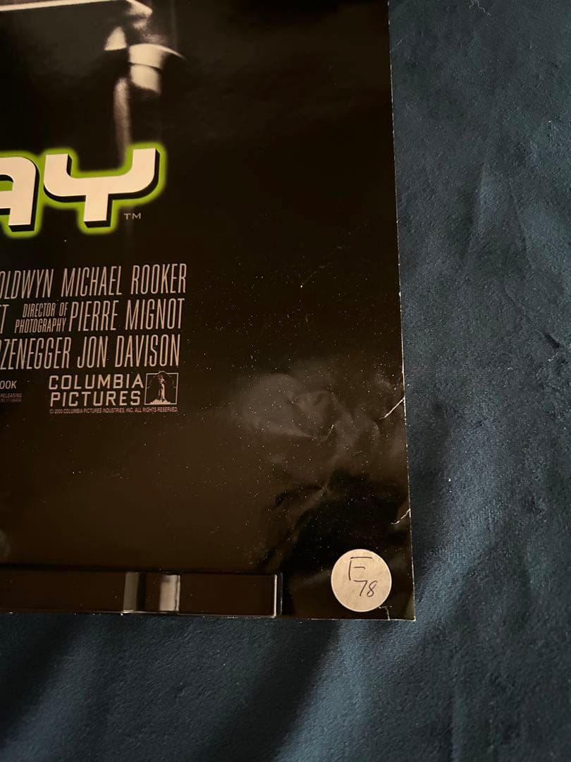 シックス・ディ　USオリジナル映画ポスター