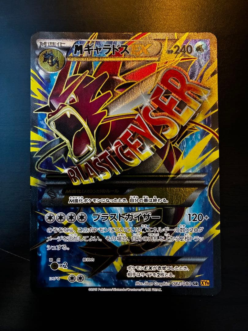 MギャラドスEX.SR RR XY9 破天の怒り