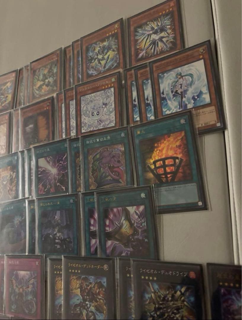 ライゼオル　大会構築デッキ　スリーブ2重　サイド付き