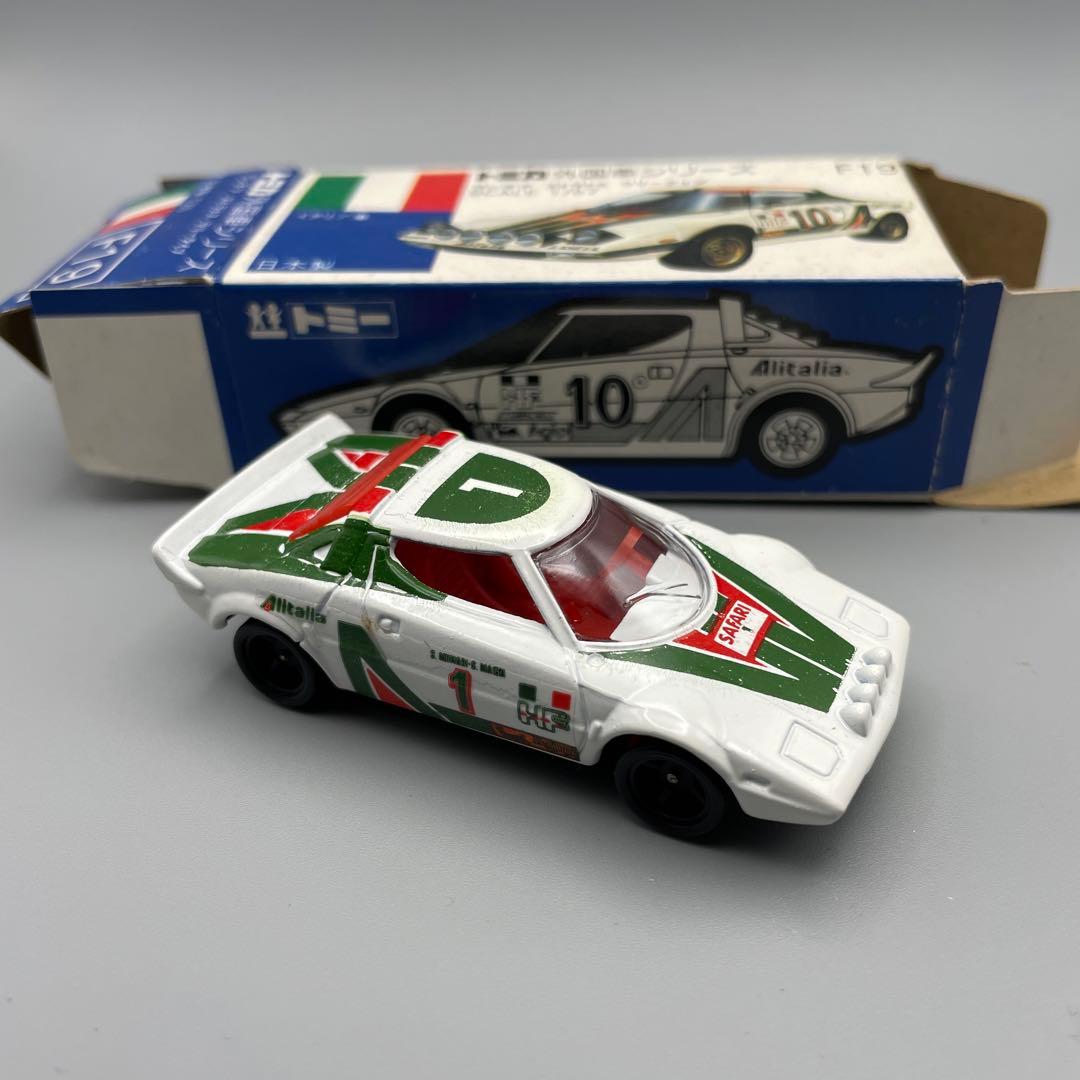 トミカ　青箱　F49 ランチア　ストラトス　ラリータイプ