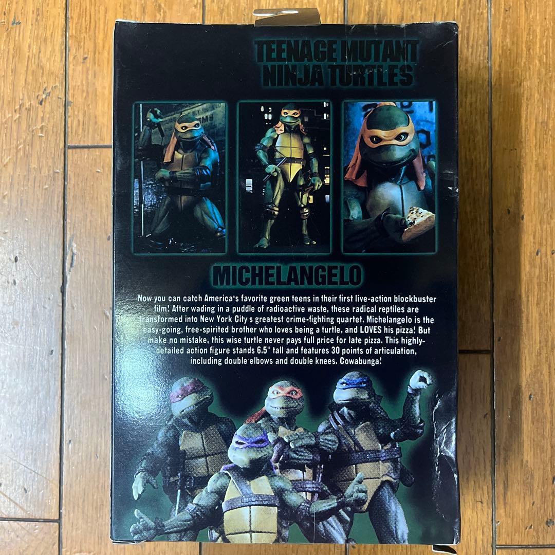 TMNT ミュータントニンジャタートルズ4体セット 1990ムービー NECA