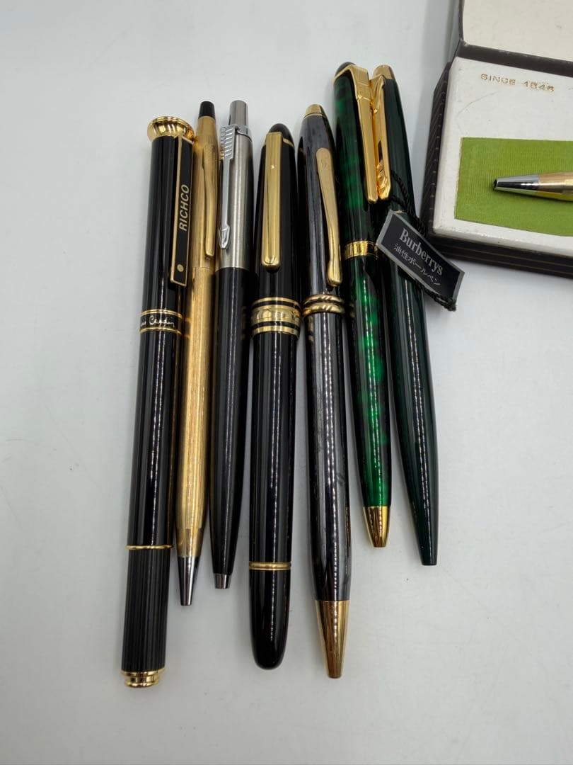 万年筆　ボールペン　シャーペン　ブランド　まとめ　　売り　モンブラン　クロス　等