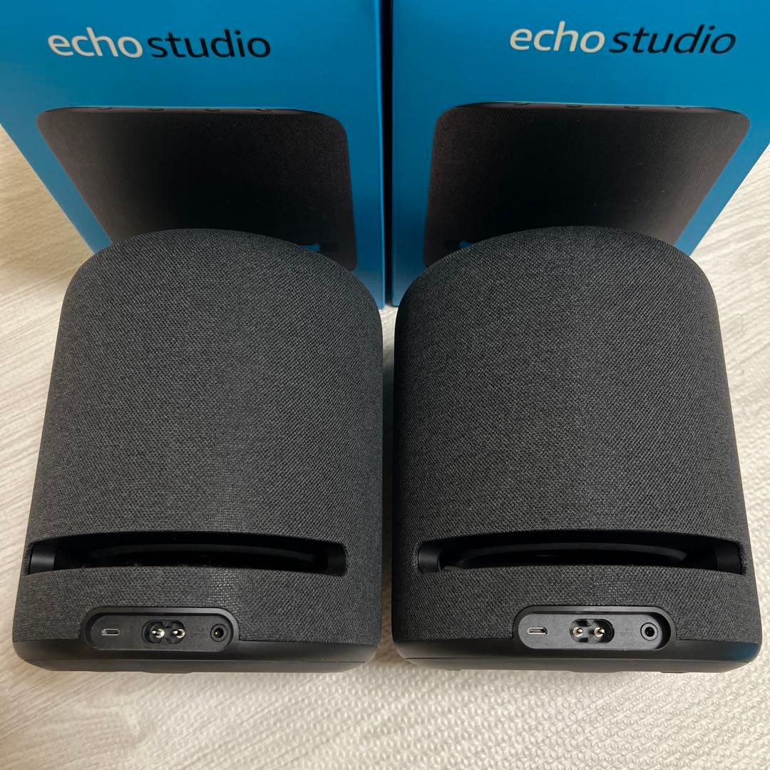 Echo Studio スマートスピーカー 2台セット