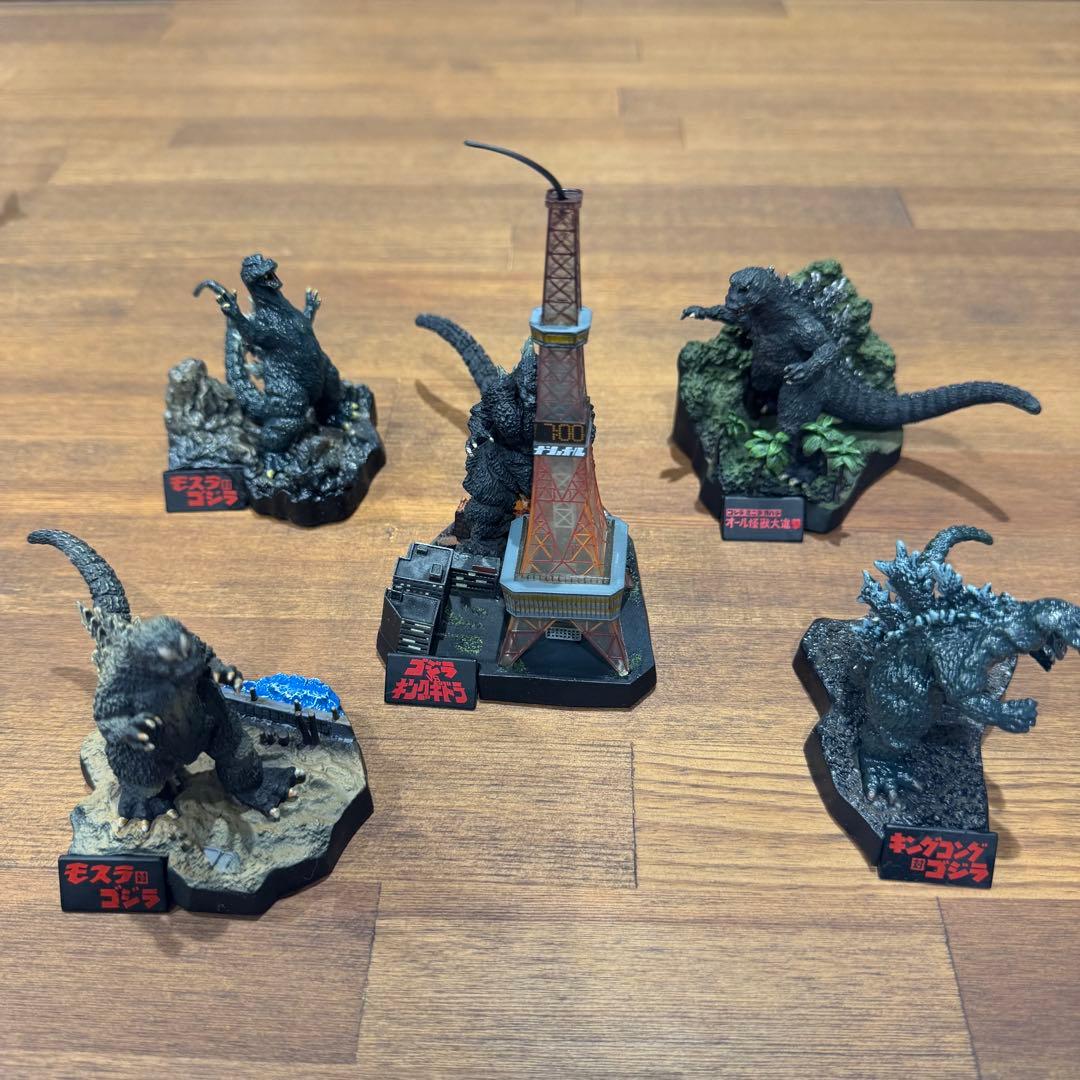 ゴジラ ポリストーンコレクション フィギュア 40個セット