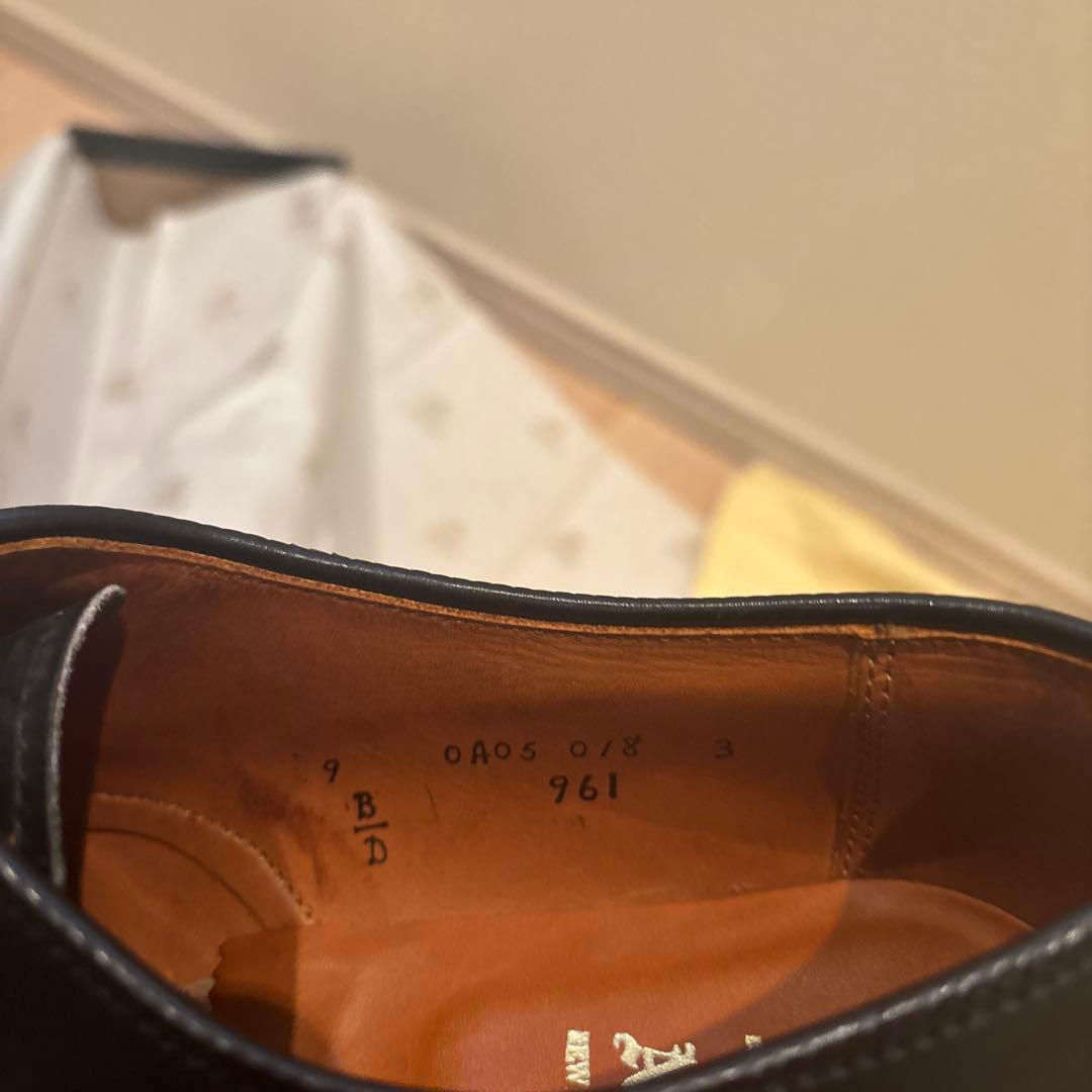 お値下げオールデン　ノルウェージャンスプリット　ダービー　カーフ　961　NST