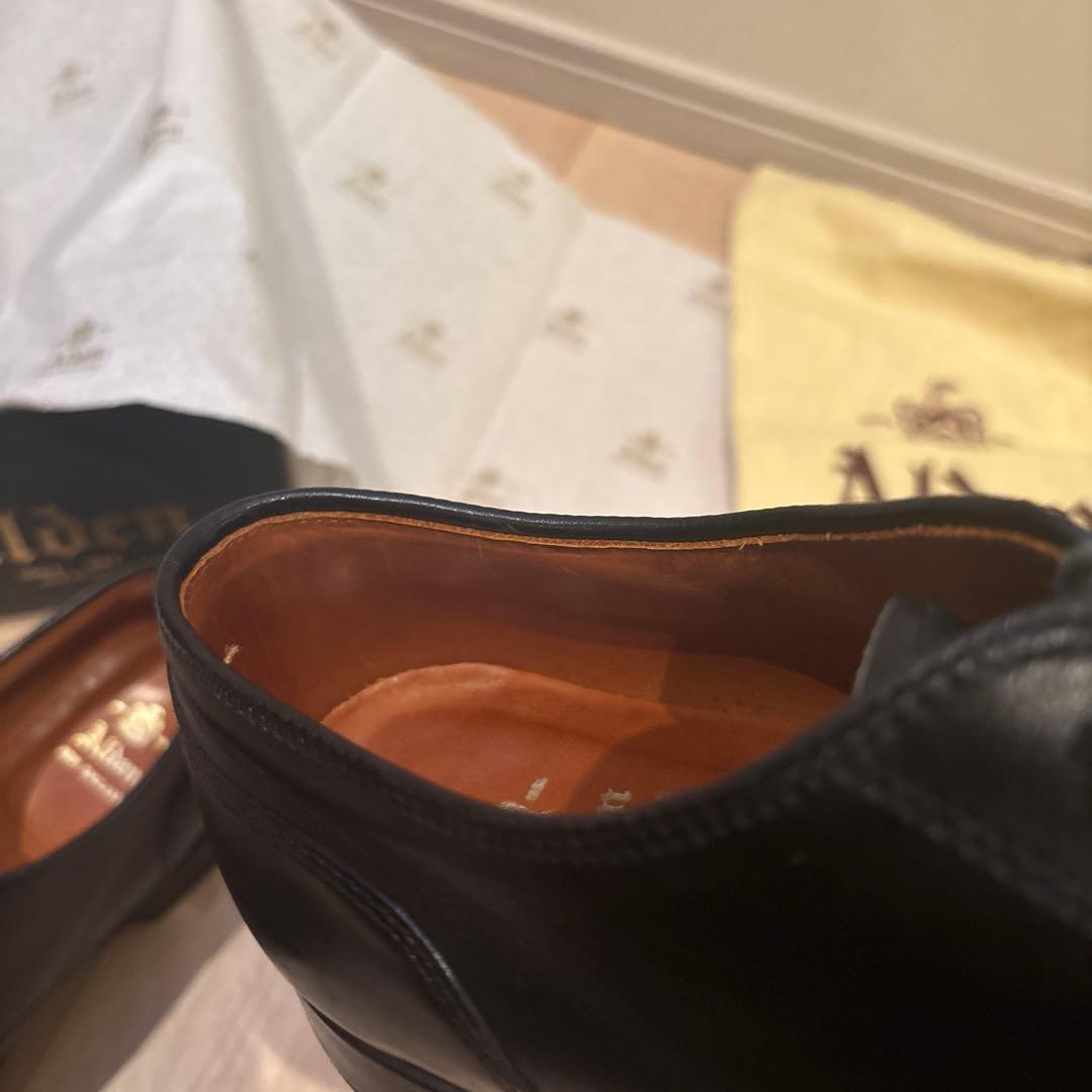 お値下げオールデン　ノルウェージャンスプリット　ダービー　カーフ　961　NST