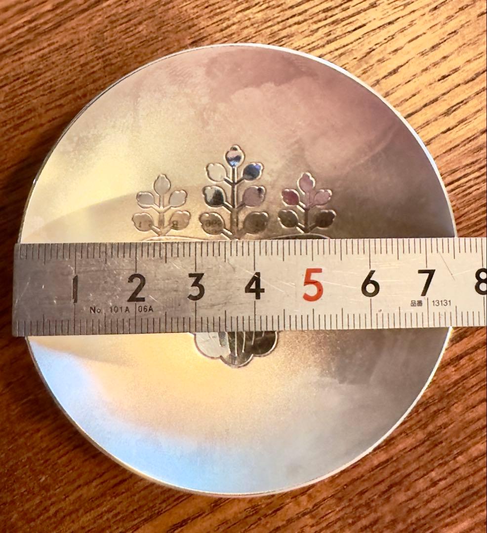 造幣局製 SILVER 刻印 銀盃 消防庁長官 賞 桐紋 シルバー