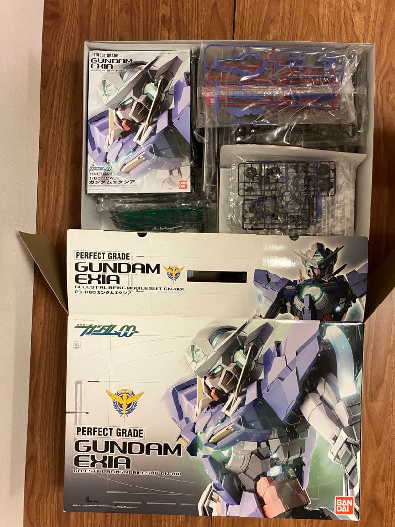 PG 1/60 ガンダムエクシア 4点セット　新品