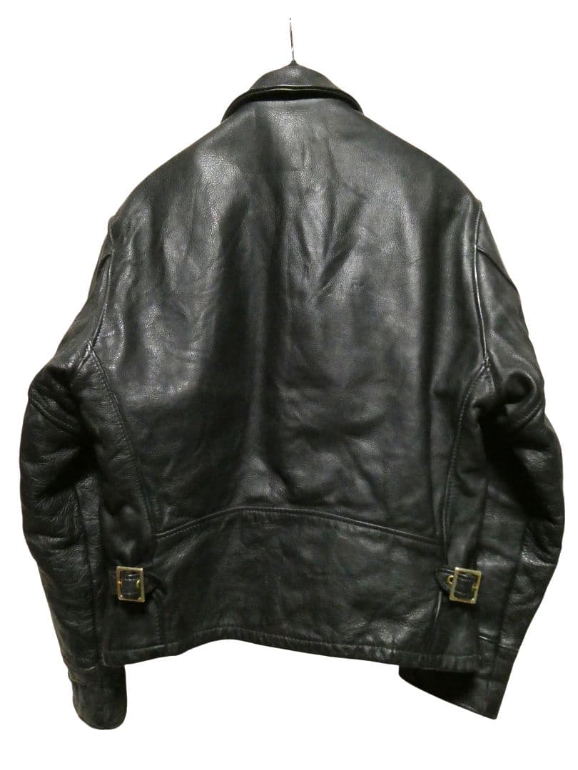 ビッグサイズ40！ハイウェイマンタイプ！ショット681襟付トラッカージャケット