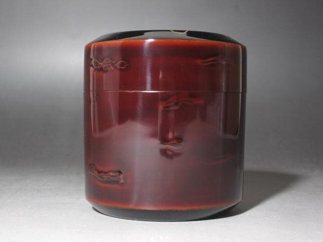 ★　中村宗哲　桜川蒔絵　雪吹　遠州流　12世　小堀宗慶花押がございます★x560