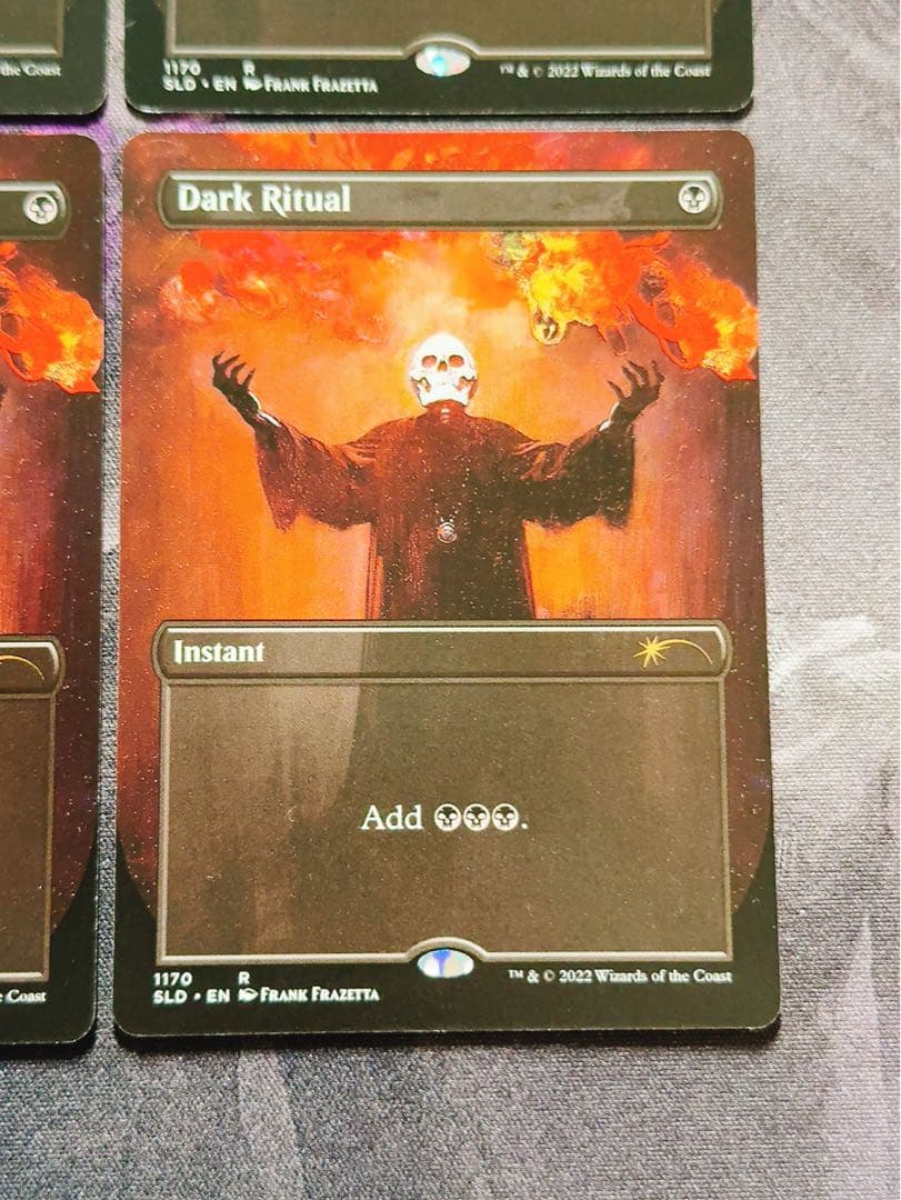 【SLD通常版】暗黒の儀式　英語　4枚セット