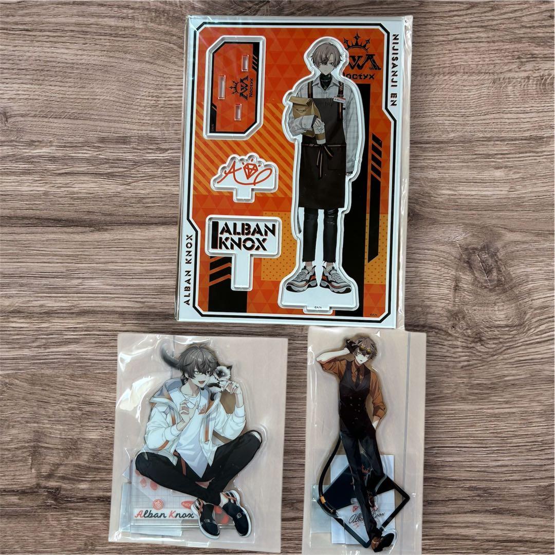 アルバン・ノックス アクリルスタンド セット