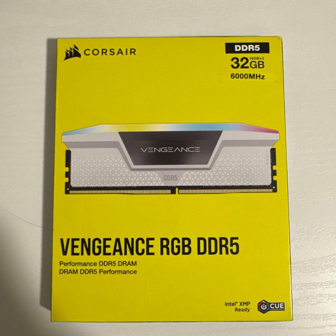 【新品未開封】 CORSAIR メモリ DDR5 32GB 6000MHz