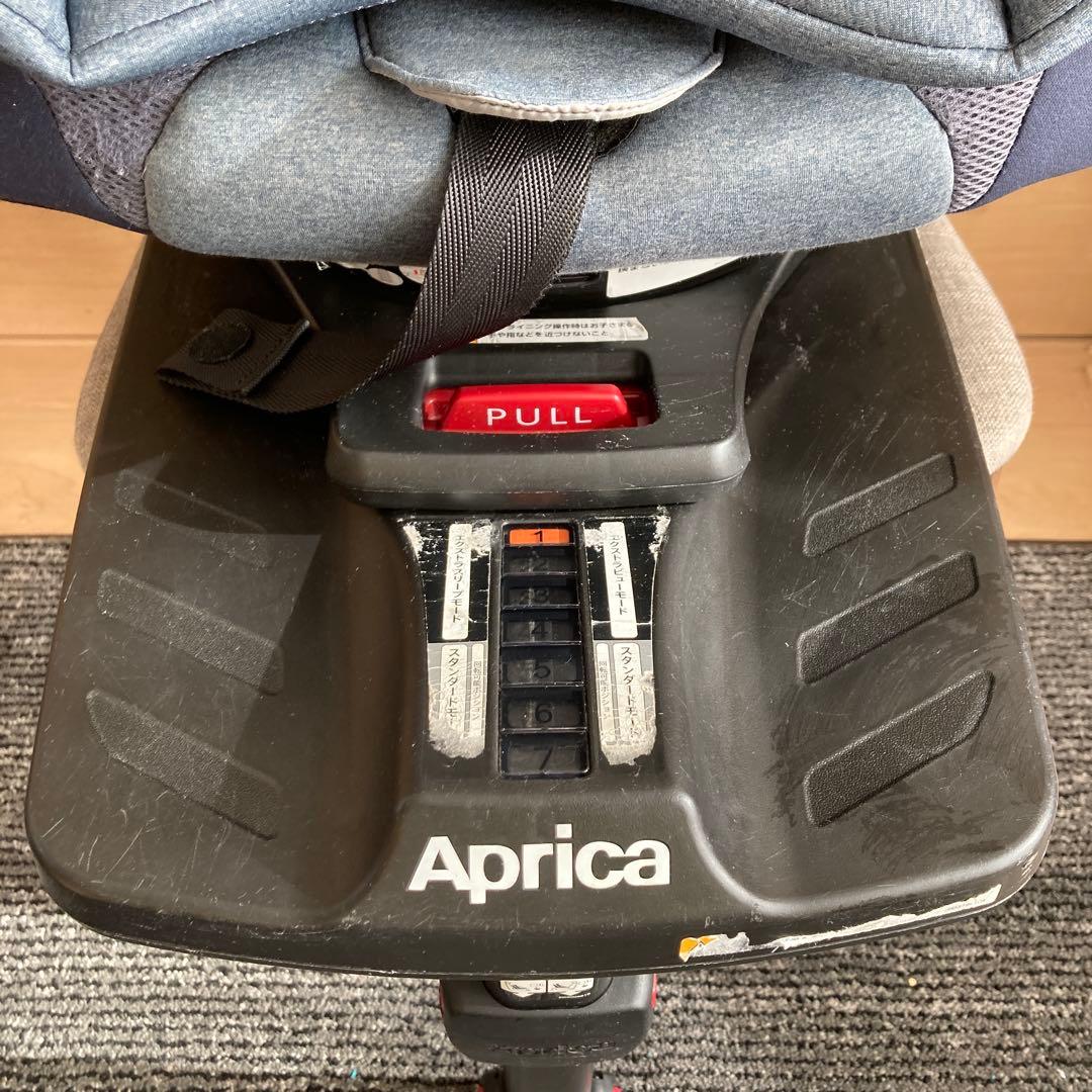 Aprica クルリラAD ライトネイビー　ISOFIX/シートベルト対応